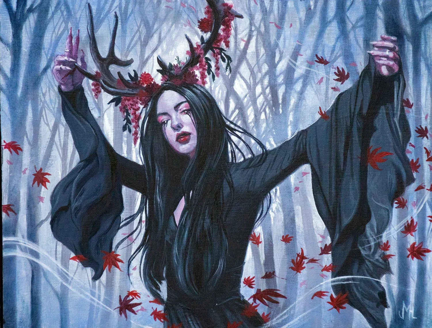 Phantom Queen, Open Edition Print — Jennifer Hrabota Lesser Studio